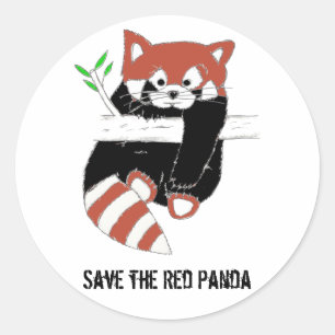 レッサーパンダ別名FireFoxを救って下さい ラウンドシール