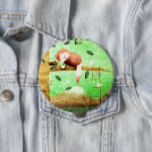 レッサーパンダ山-ボタンのバッジ 缶バッジ (インサイチュ)