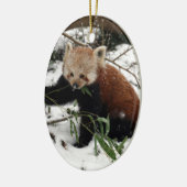 レッサーパンダ セラミックオーナメント (左)