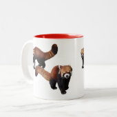 レッサーパンダ ツートーンマグカップ (正面左)
