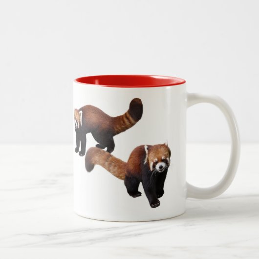 レッサーパンダ ツートーンマグカップ (右)