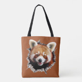 レッサーパンダ トートバッグ (裏面)