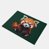 レッサーパンダ ドアマット (アングル)