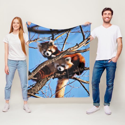 レッサーパンダ フリースブランケット (インサイチュ)