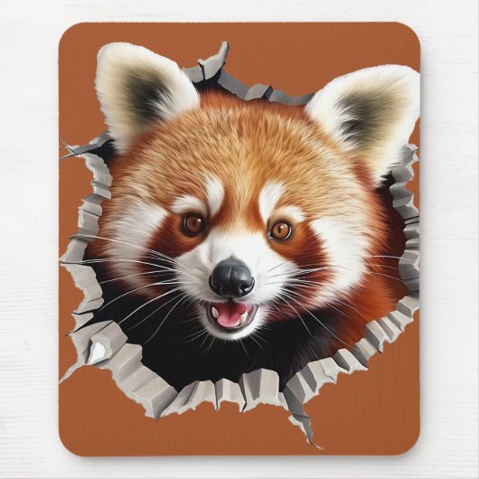 レッサーパンダ マウスパッド (正面)