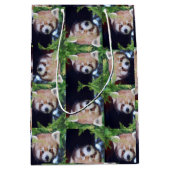 レッサーパンダ ミディアムペーパーバッグ (正面)