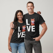 レッサーパンダ 動物 レッサーパンダ Tシャツ (ユニセックス)