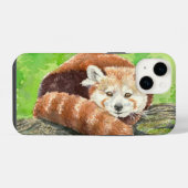 レッサーパンダ iPhoneケース (裏面横)