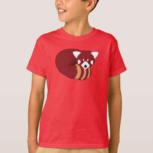 レッサーパンダ Tシャツ (正面)
