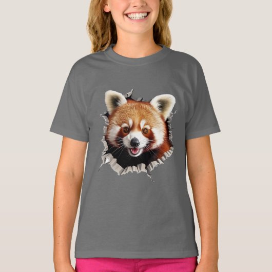 レッサーパンダ Tシャツ (正面)