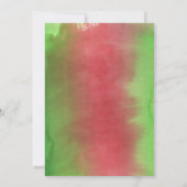 レッシンプルド&グリーンクリスマスパーティー招待状 招待状 (裏面)