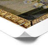 レッジにバラが残る静かな生活 ポスター (角)