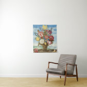 レッジに花の花束 タペストリー (インサイチュ)