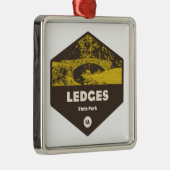 レッジズ州パークアイオワ メタルオーナメント (右)