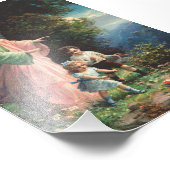 レッジ保護近くの守護天使の子供 フォトプリント            (角)