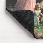 レッジ保護近くの守護天使の子供 マウスパッド (コーナー)