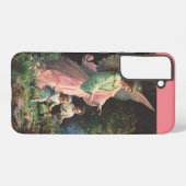 レッジ保護近くの守護天使の子供 SAMSUNG GALAXYケース (裏面横)