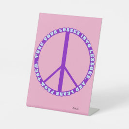 レッスンのサイクル 台座サイン