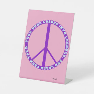 レッスンのサイクル 台座サイン