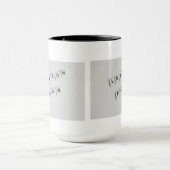 レッスンプラン先生スタイリッシュマグブラック&ホワイト マグカップ (中央)