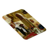 レッスン(キャンバス上の油) マグネット (右側)