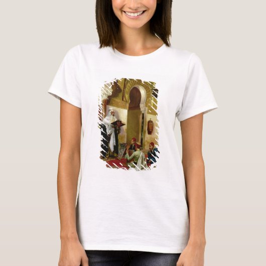 レッスン(キャンバス上の油) Tシャツ (正面)