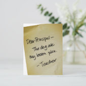 レッスン・プラン ポストカード (スタンド正面)