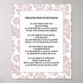 レッス与えス感謝してい祈りの言葉ボス ポスター