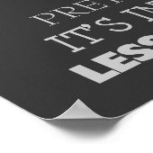 レッス保ンプランで落ち着いてフリをする ポスター (角)