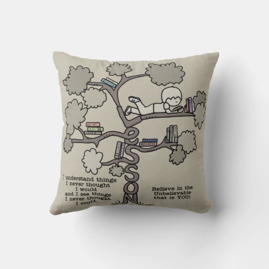 レッス学ン クッション (裏面)