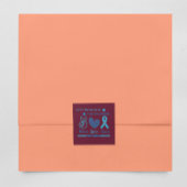 レッス衣服ブルーこの11月 – 糖尿病認識度 スクエアシール