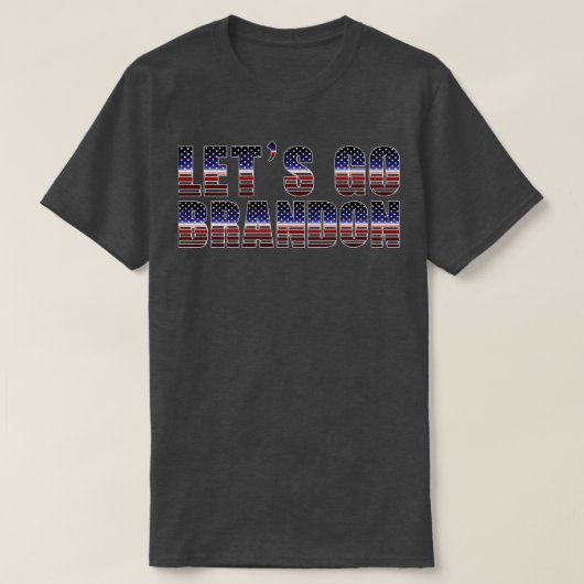 レッズゴーブランドンタイポグラフィミーム Tシャツ (デザイン正面)