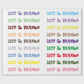 レッズゴーブランドンラッピング紙 ラッピングペーパー (フラット)