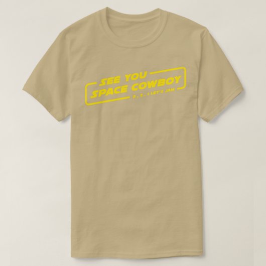 レッズジャムイン宇宙文字 Tシャツ (デザイン正面)