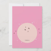 レッズダンス招待状 招待状 (裏面)