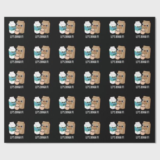 レッズドー生地itおもしろいベーキングプンダークBG ラッピングペーパー (フラット)