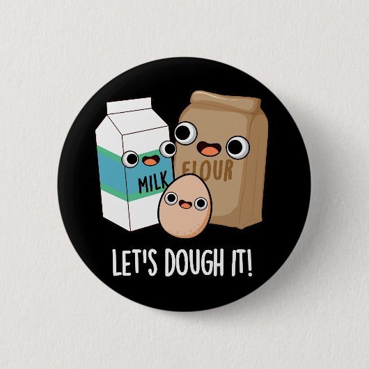 レッズドー生地itおもしろいベーキングプンダークBG 缶バッジ (正面)