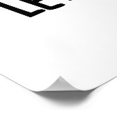 レッズドーItおもしろいベーキングパン ポスター (角)