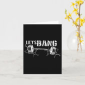 レッズバンおもしろいトレーニングジムリフトバーベルクラッキングG カード (黄色い花)