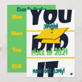 レッズパーティの招待状 招待状 (正面/裏面)