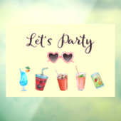 レッズパーティーサマーソーリー ウィンドウサイン (シート3)