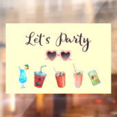 レッズパーティーサマーソーリー ウィンドウサイン (シート2)