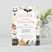レッズパーティーハローウィンパーティカボチャ 招待状 (スタンド正面)