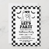 レッズパーティーハローウィンパーティ 招待状 (正面)