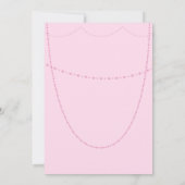 レッズピンクガーリーパーティー 招待状 (裏面)