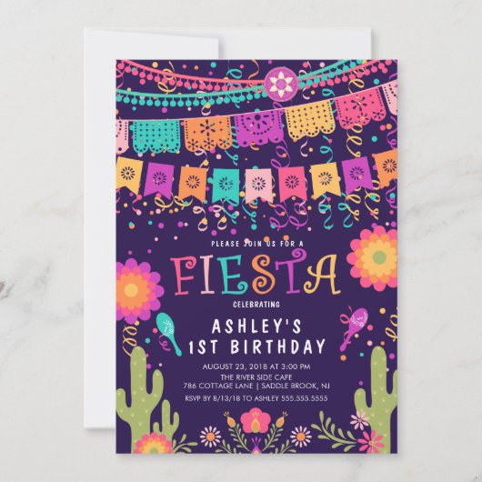 レッズフィエスタ子供の誕生日パーティの招待状 招待状 (正面)