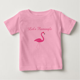 レッズフラミングルトゥートゥボディスーツ ベビーTシャツ