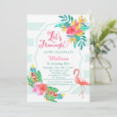 レッズフラミングルフラミンゴ招待状 招待状 (スタンド正面)