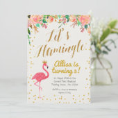 レッズフラミングル誕生日招待状 招待状 (スタンド正面)