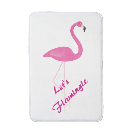 レッズフラミンルバスマット バスマット (正面縦)